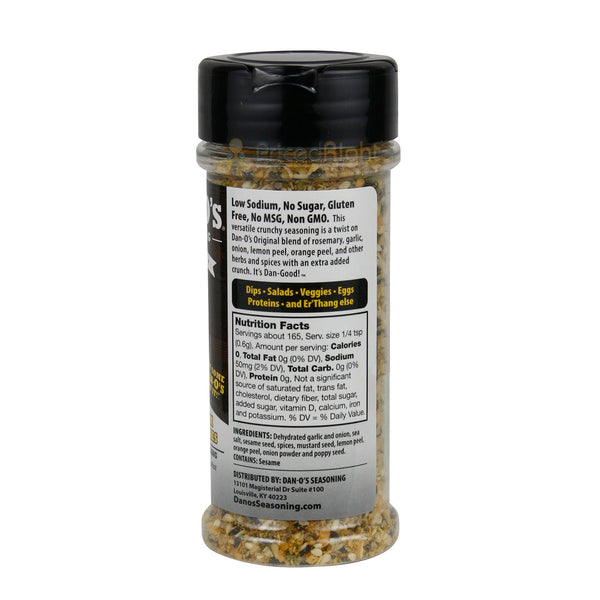 Dan-O's Spicy Original All-Purpose Low Sodium Seasoning Gluten-Free No –  Pricedrightsales