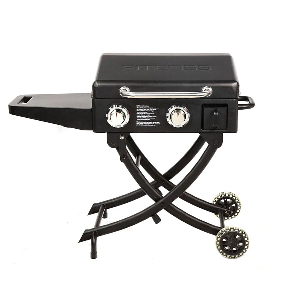 Pit Boss Sportsman Portable Gas Griddle with Folding Legs PB2BSPS 10642