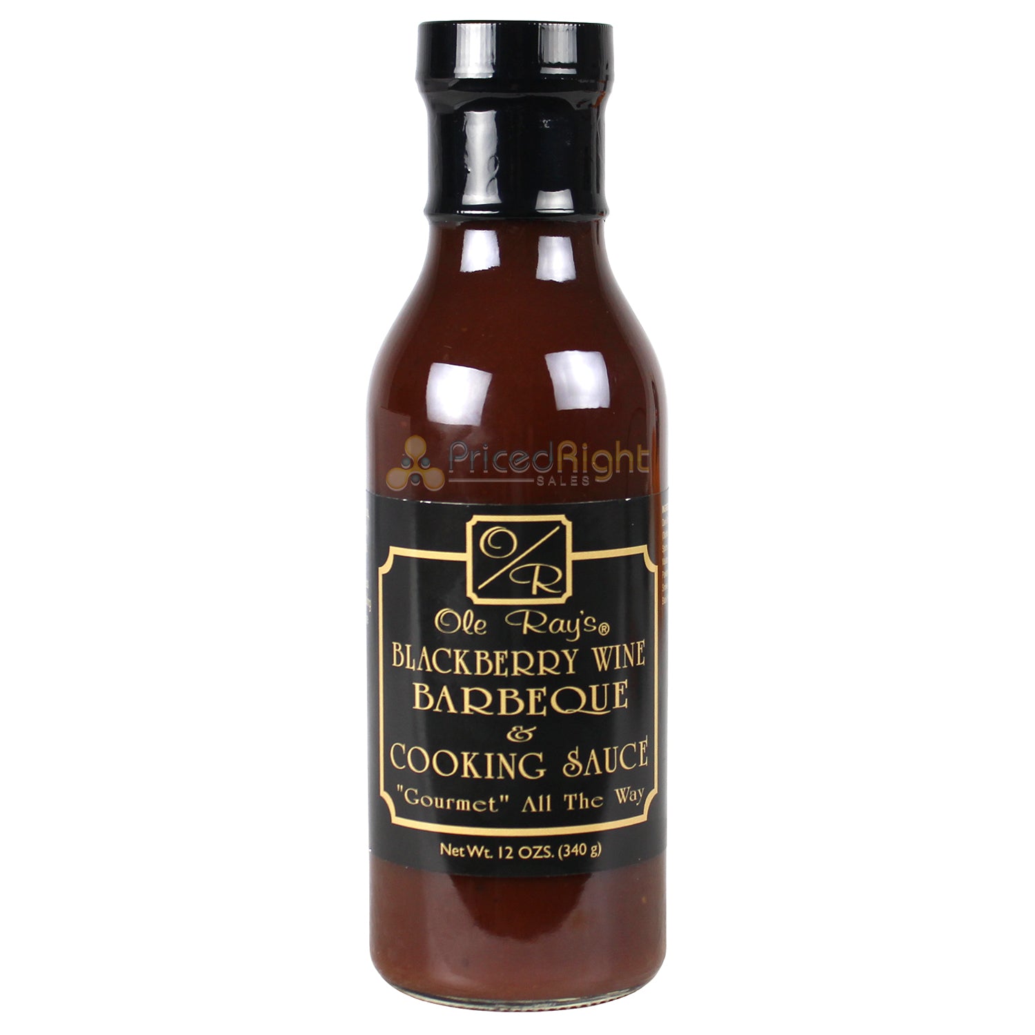 Ole Ray's Blackberry Wine Barbecue and Cooking Sauce 12 Oz 3759