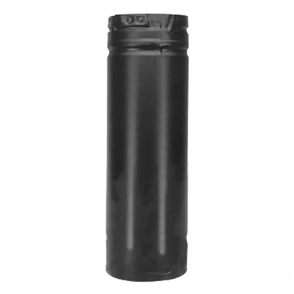 Comfortbilt Duravent 3" x 24" Straight Chimney Pipe Black 3PVP-24B