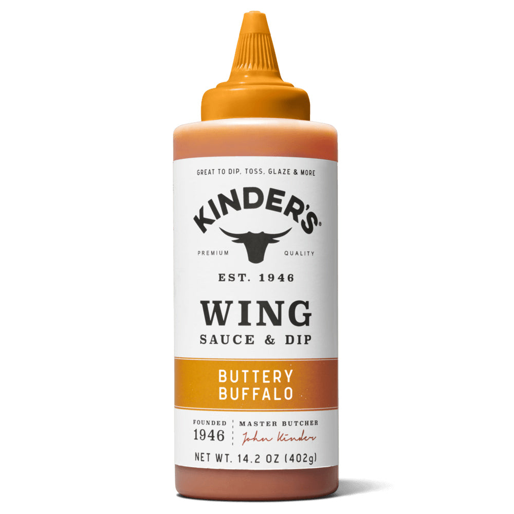 Kinders Buttery Buffalo Wing Sauce 14.2 Oz Gluten Free No HFCS 65508