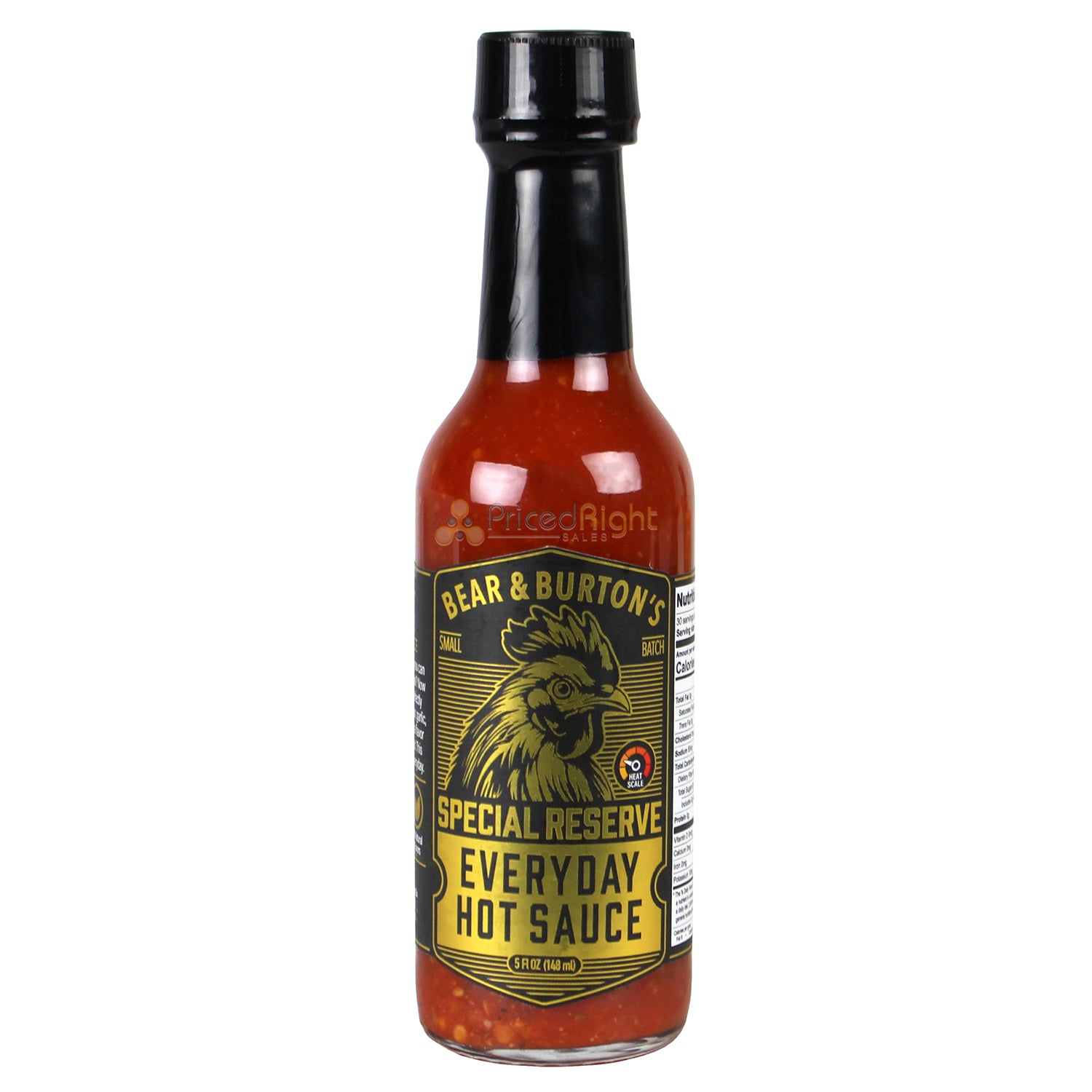 Bear & Burton's Everyday Hot Sauce 5oz Gluten Free All Natural Red Peppers 67203