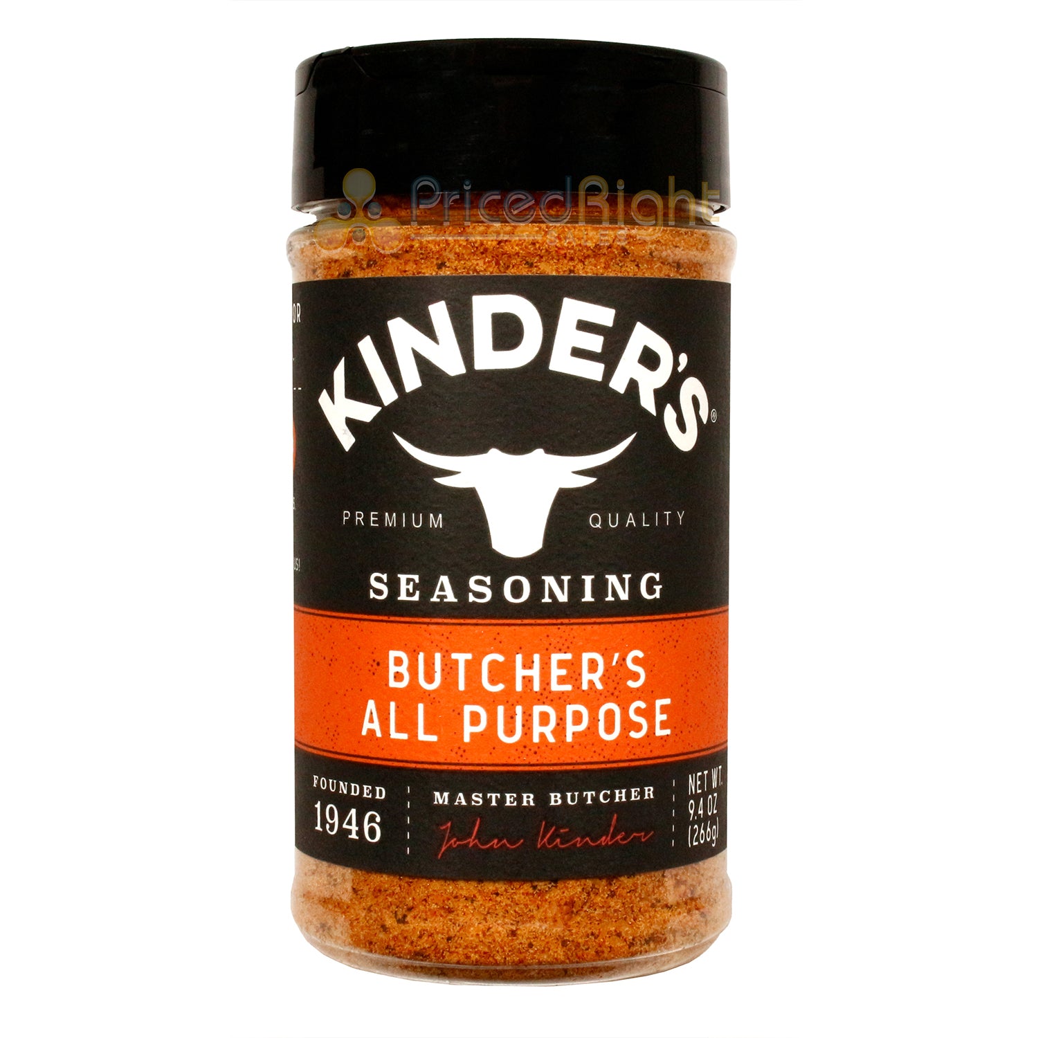 Kinder's Butcher's All Purpose Seasoning Beef Pork Poultry Vegetables 9.4 Oz
