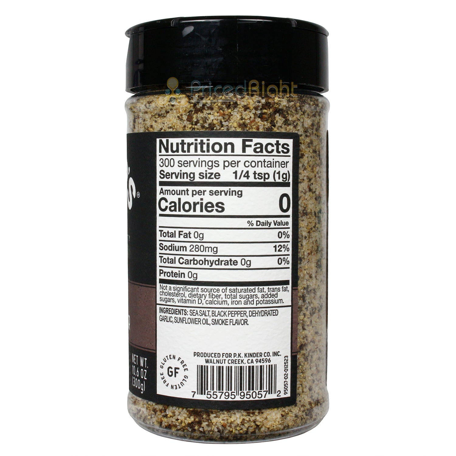 Kinder's Mesquite Salt & Pepper Premium Seasoning Gluten Free 10.6 Ounce