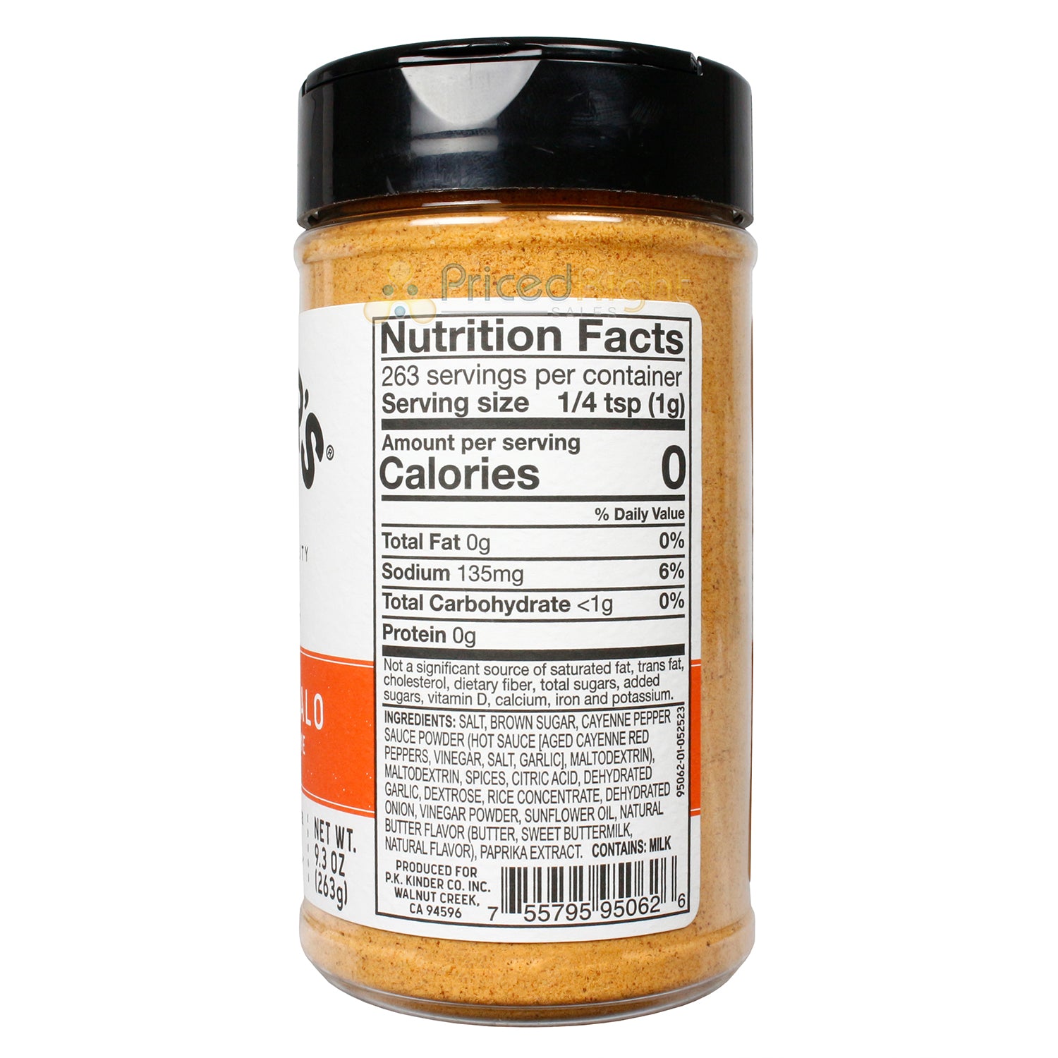 Kinder's Buttery Buffalo Butter & Cayenne Premium Seasoning 9.3 Ounce