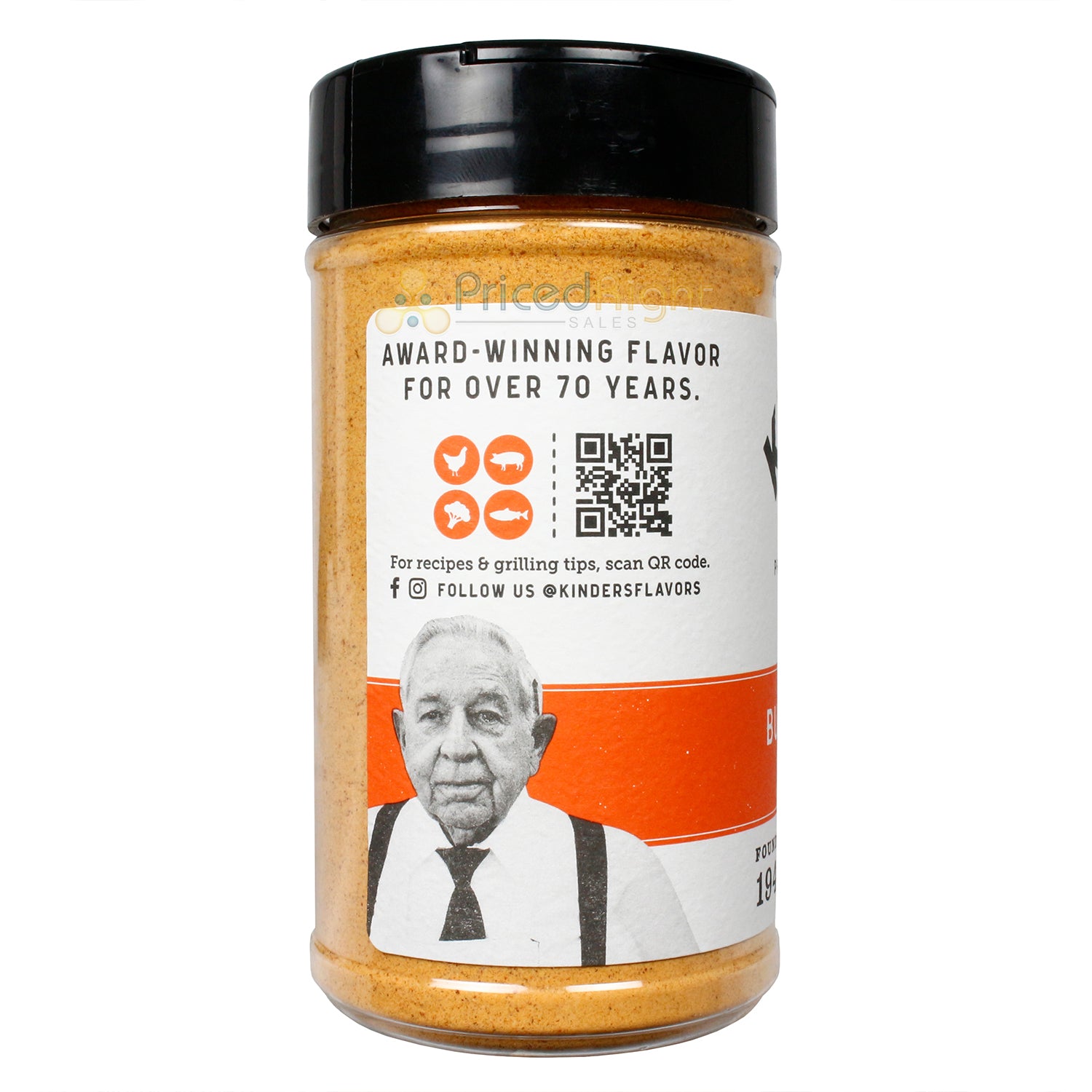 Kinder's Buttery Buffalo Butter & Cayenne Premium Seasoning 9.3 Ounce