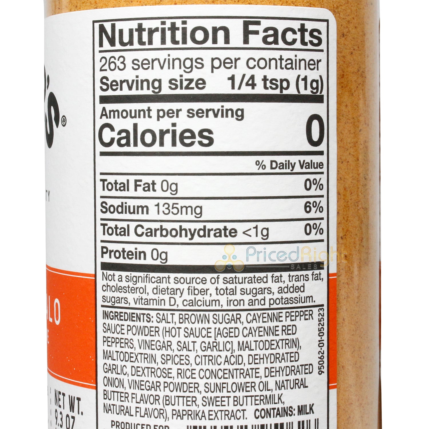 Kinder's Buttery Buffalo Butter & Cayenne Premium Seasoning 9.3 Ounce