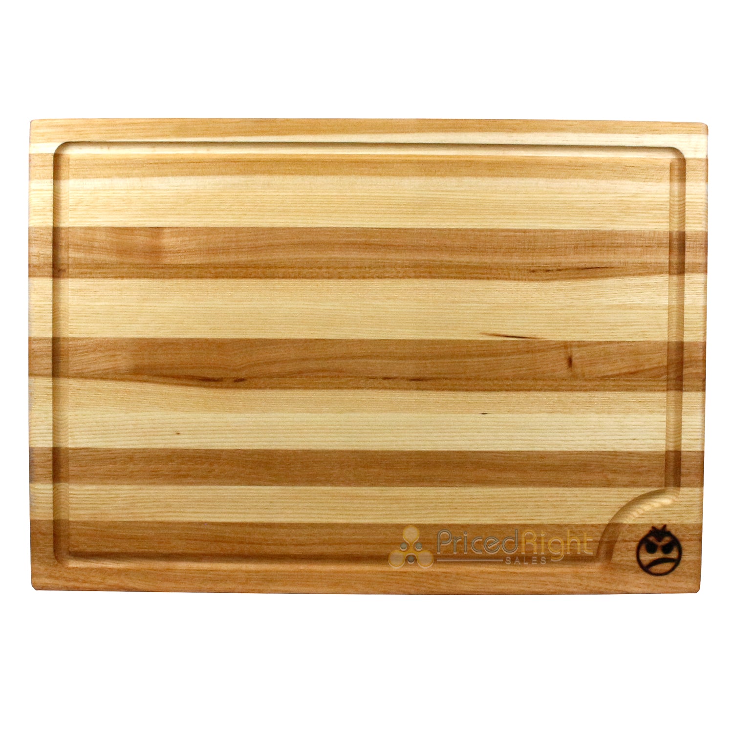 Bad Boy Boards Work Horse XL Donatello Cutting Board 14x20x1.5 Natural Wood