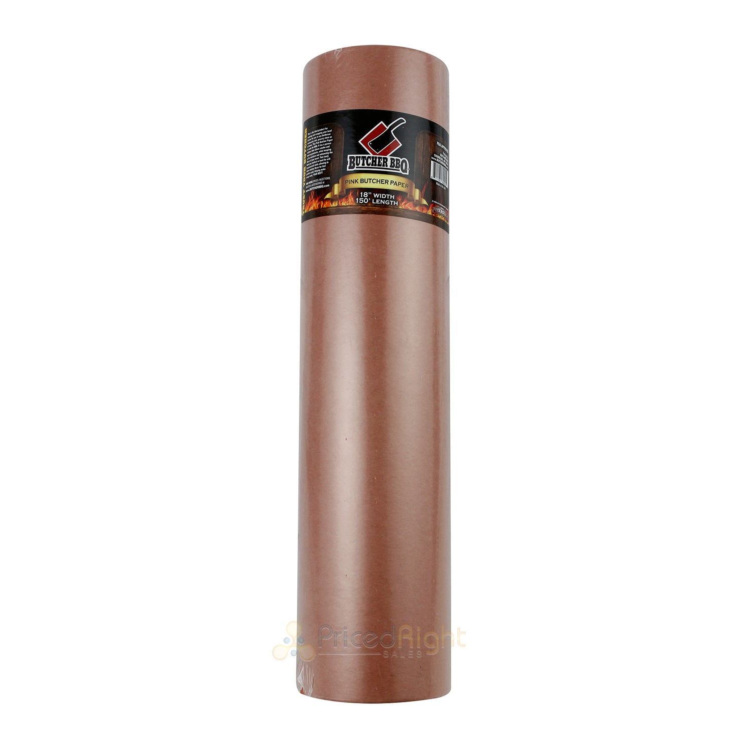 Butcher BBQ Pink Butcher Paper 18 Inches x 150 Foot Roll All-Purpose Meat Wrap