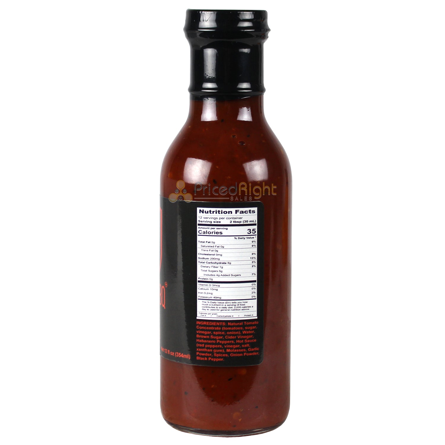 Dragons BBQ F'In Hot Barbecue Sauce 12 oz Habanero Pepper High Heat Bold Smoky