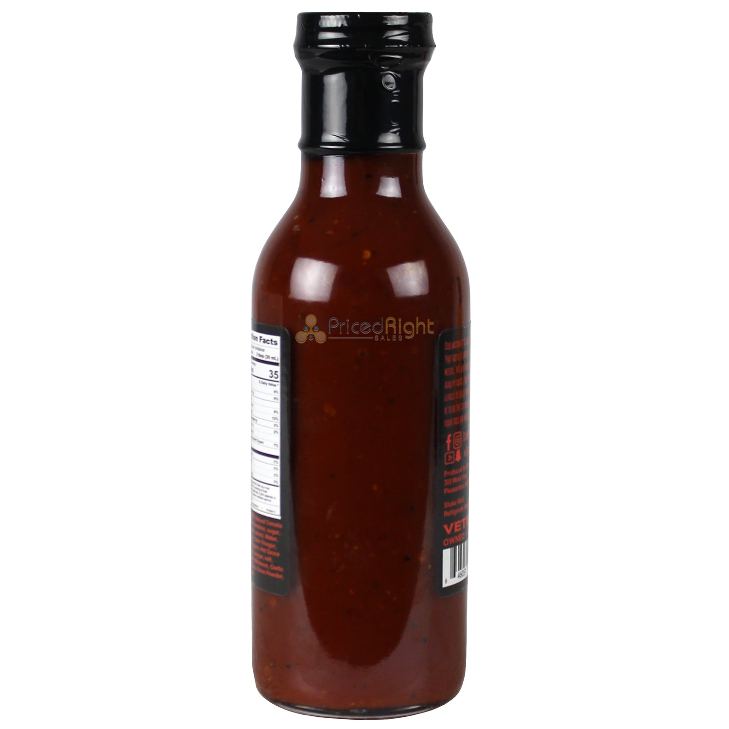 Dragons BBQ F'In Hot Barbecue Sauce 12 oz Habanero Pepper High Heat Bold Smoky