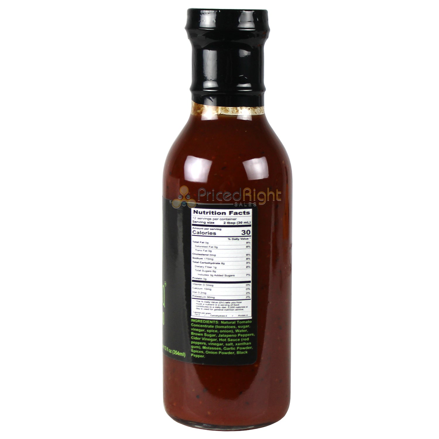Dragons BBQ Poppin Jalapeno Barbecue Sauce 12 oz Medium Heat Smokey Sweet Flavor