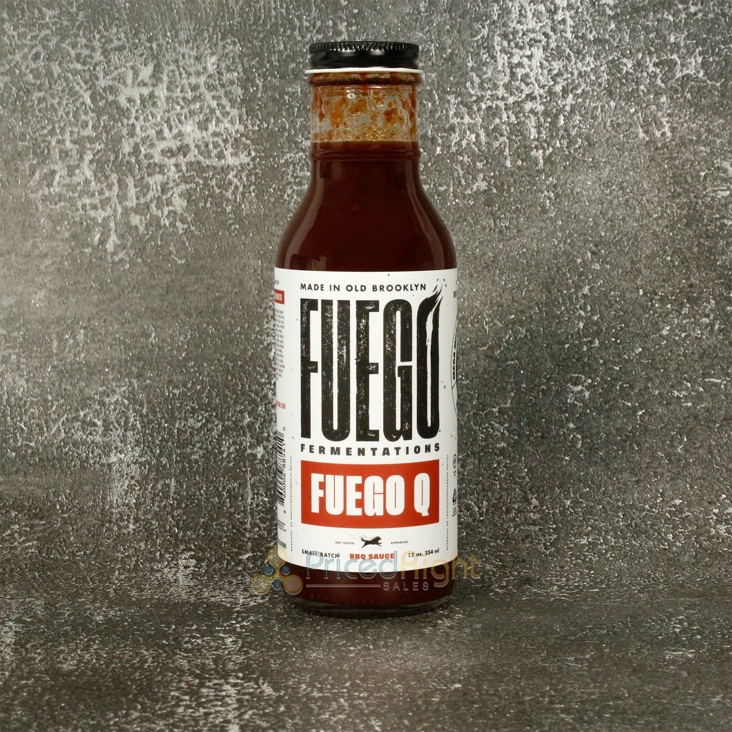 Fuego Fermentations Fuego Q BBQ Sauce Sweet & Savory Gluten Free Vegan 12 Ounce