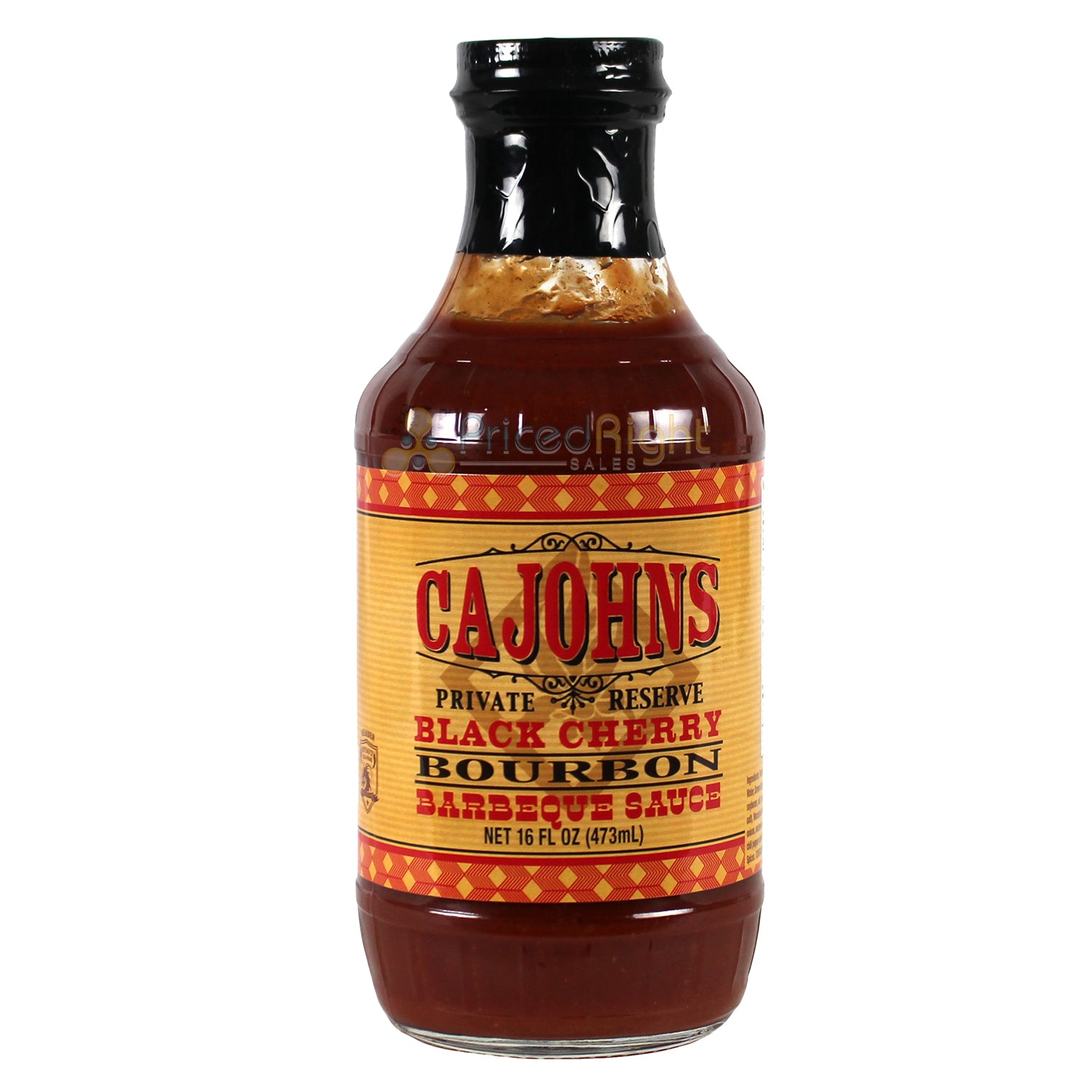 CaJohns Black Cherry Bourbon Barbecue Sauce 16 Oz HSD-5567
