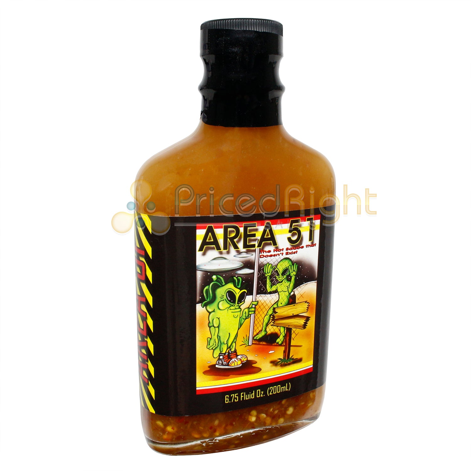Area 51 The Hot Sauce That Doesn't Exist 8 out of 10 Heat Rating 6.75 Fluid Oz