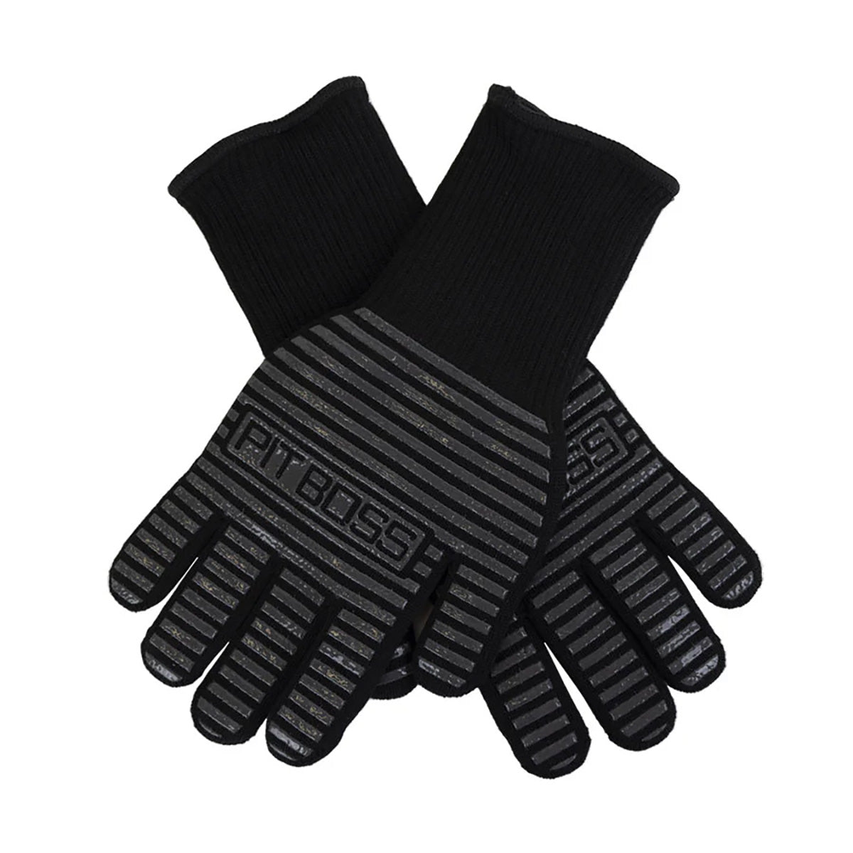Pit Boss High Heat Knitted XL BBQ Gloves Black Heat Resistant 41061