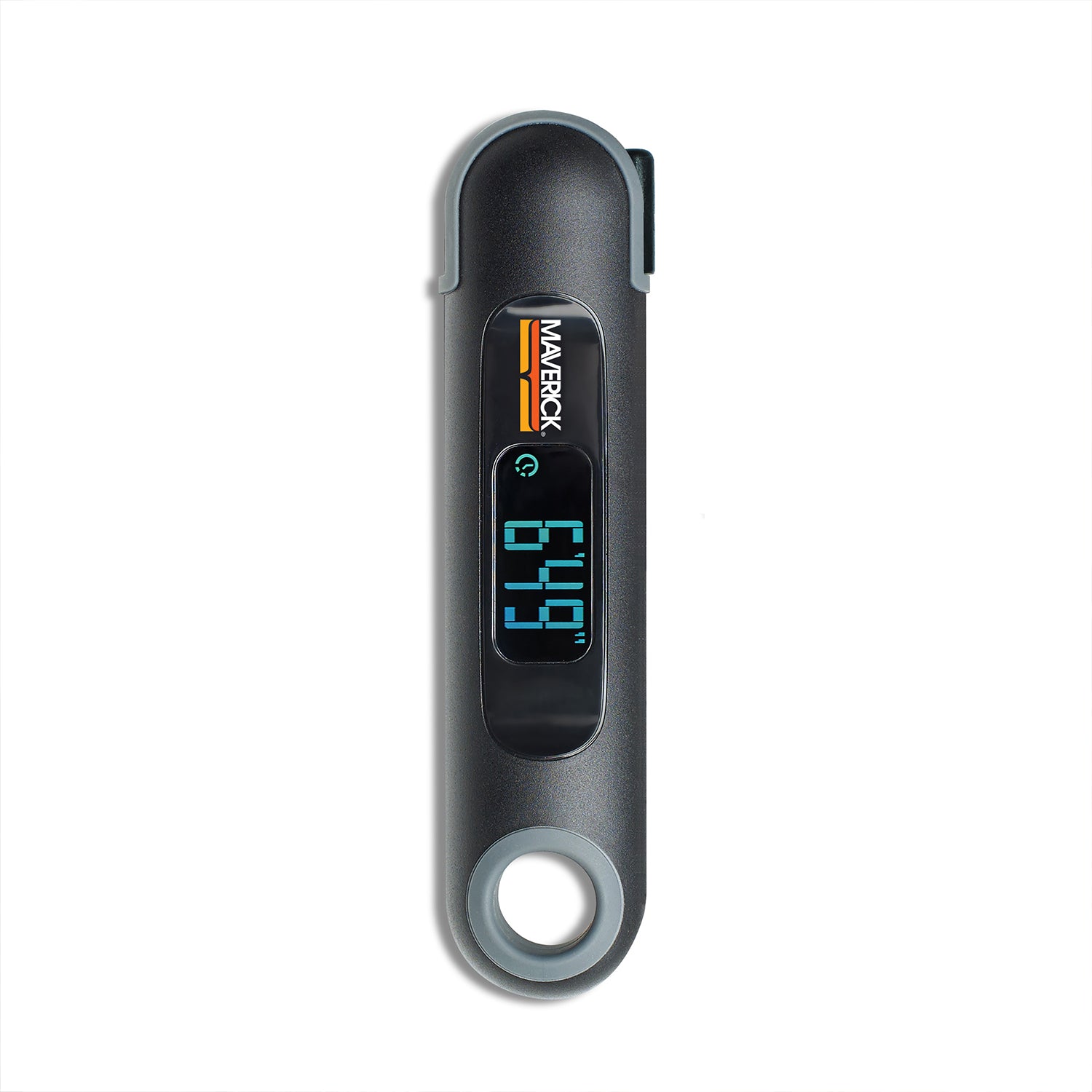 Maverick Instant Read Temp & Time Foldable Digital Thermometer Rotating Display