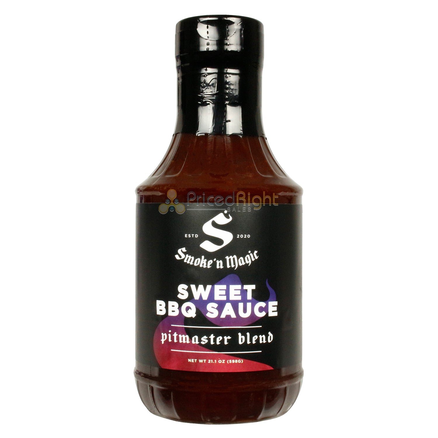 Smoke 'N Magic Sweet BBQ Sauce Pitmaster Blend Sweet & Pepper All Purpose 21.1oz