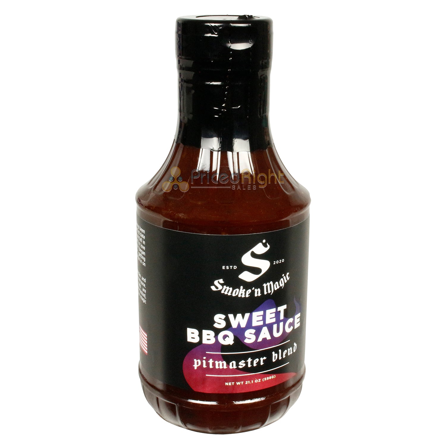 Smoke 'N Magic Sweet BBQ Sauce Pitmaster Blend Sweet & Pepper All Purpose 21.1oz