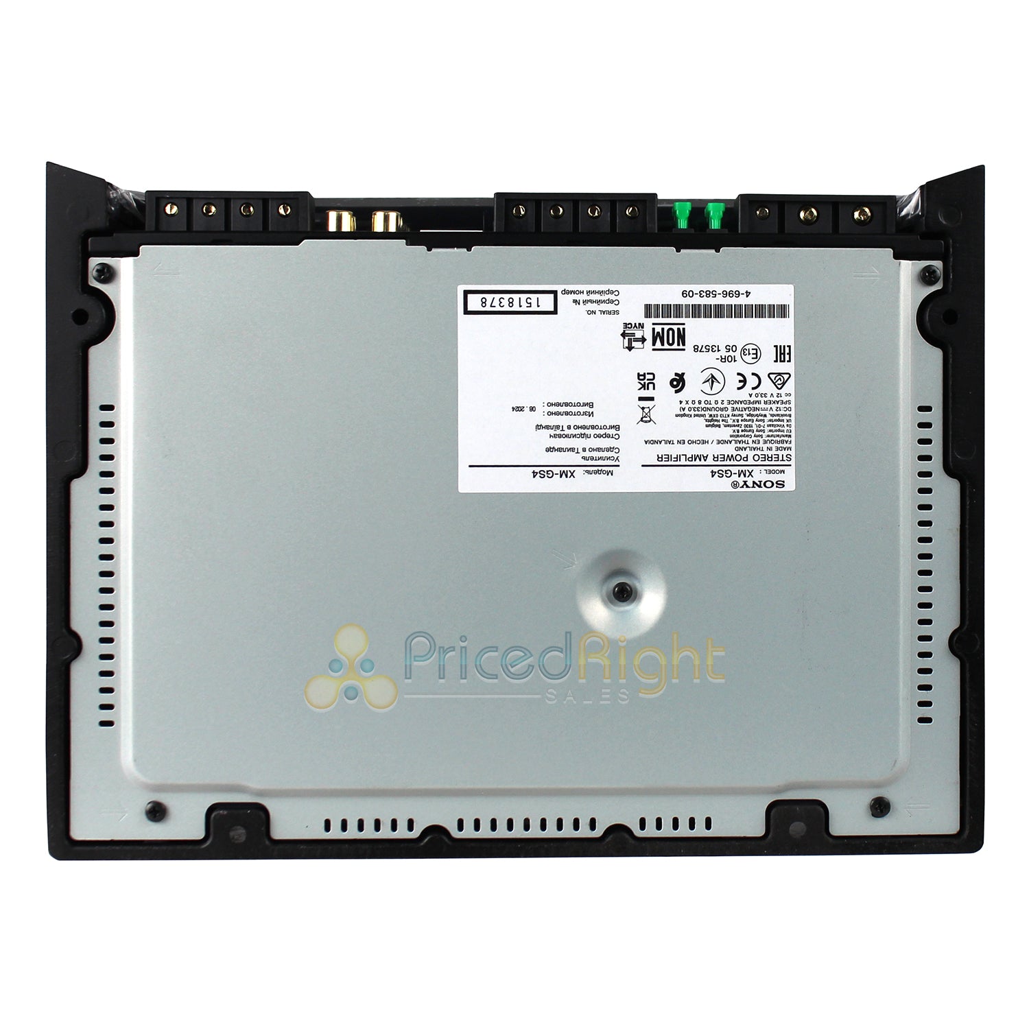 Sony 4 Channel Amplifier 4 x 80W RMS/2W 4 x 70W RMS/4W XM GS4