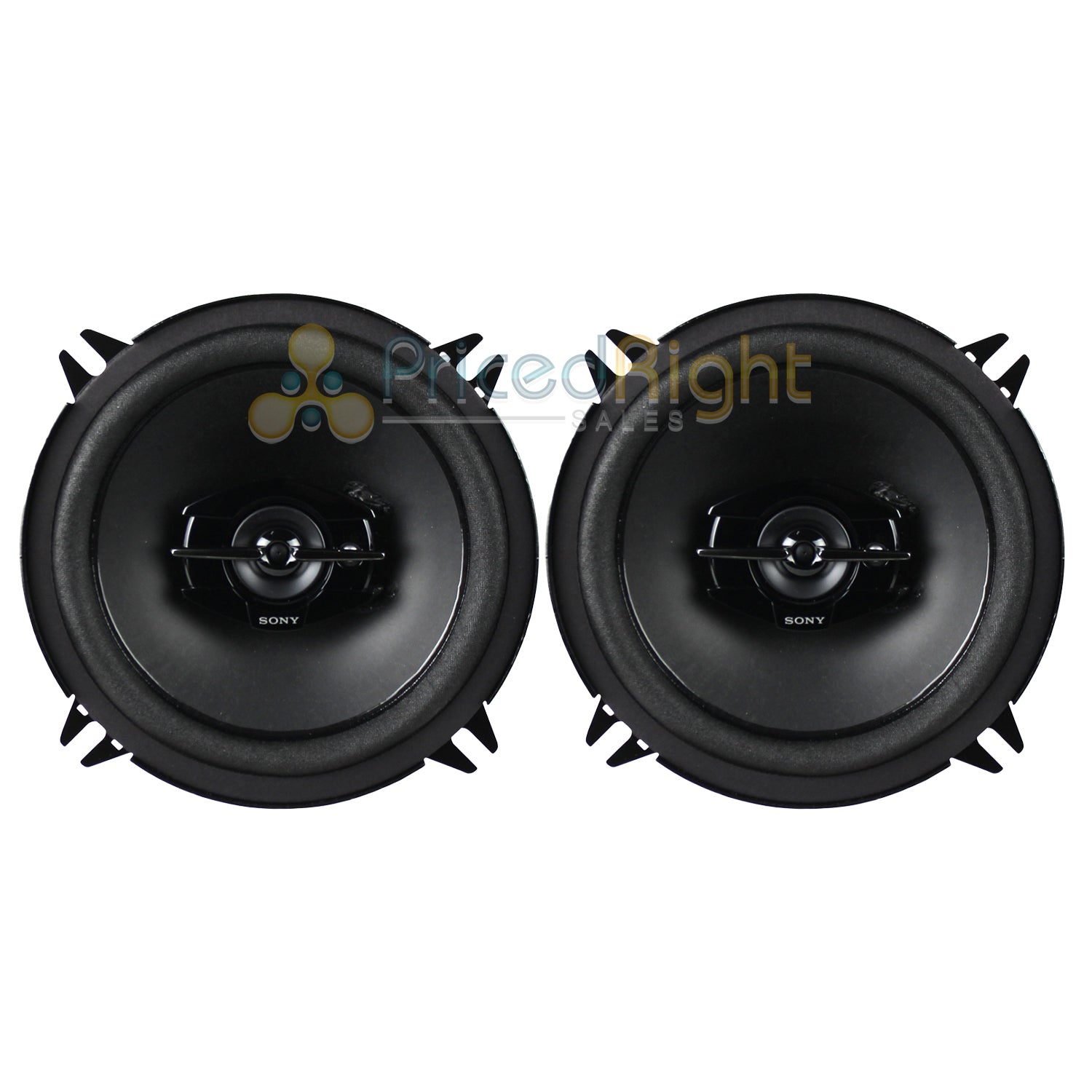 Sony Coaxial 5.25" 3-Way Speakers Pair 35W RMS 230W Peak XS GTF1339