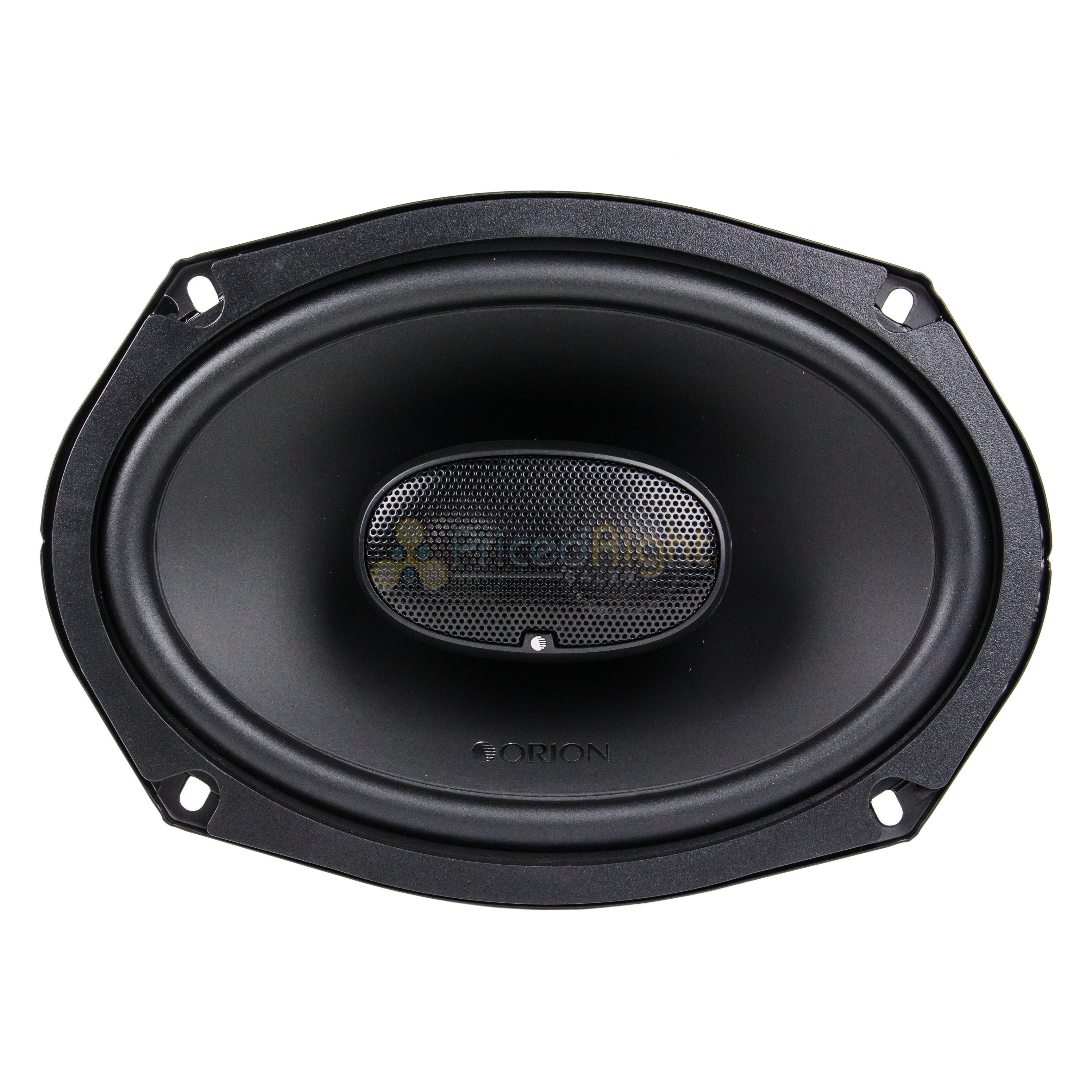 2 Orion 6" x 9" Three Way Coaxial Speakers 500 Watts Max 4 Ohm Impedance XTR69.3