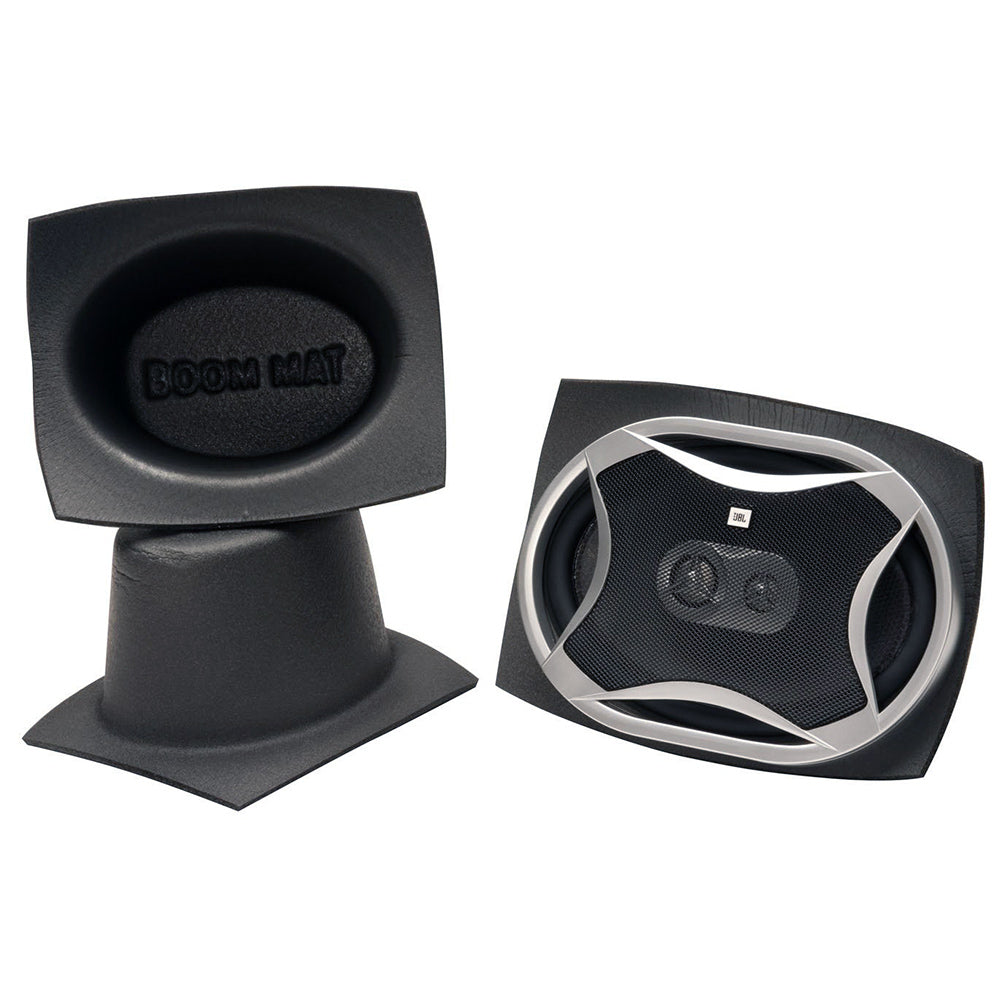 6x8" Speaker Baffles Oval 2 Pack Boom Mat Design Engineering DEI 050370