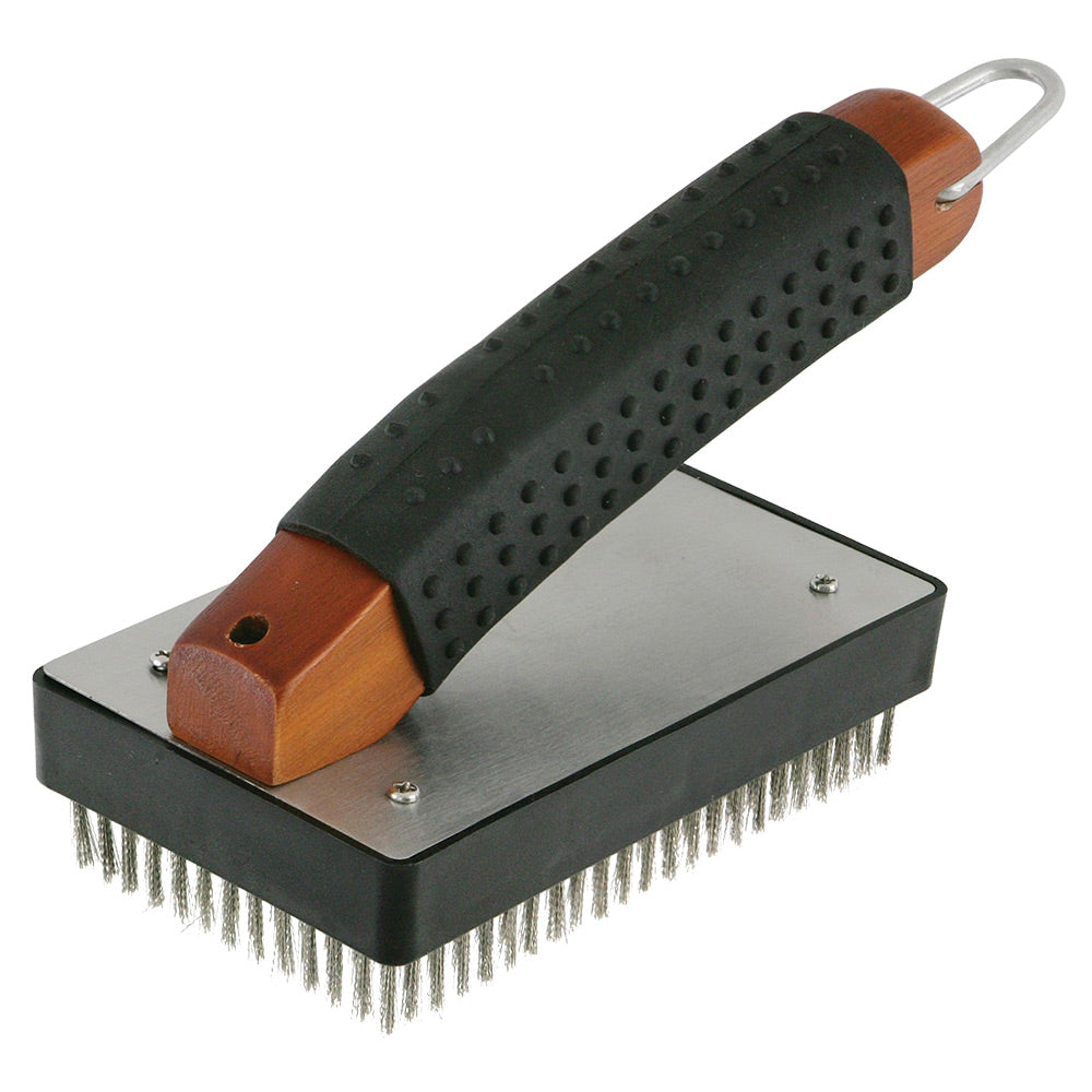 Mr. Bar-B-Q Oversized Grill Brush with Silver Stainless Steel Bristles 06367Y