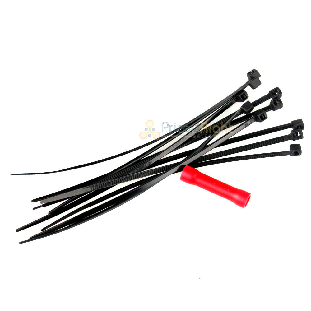 Memphis 8 AWG Amp Installation Wiring Kit Marine Grade Car Audio 17-MXA8GKIT