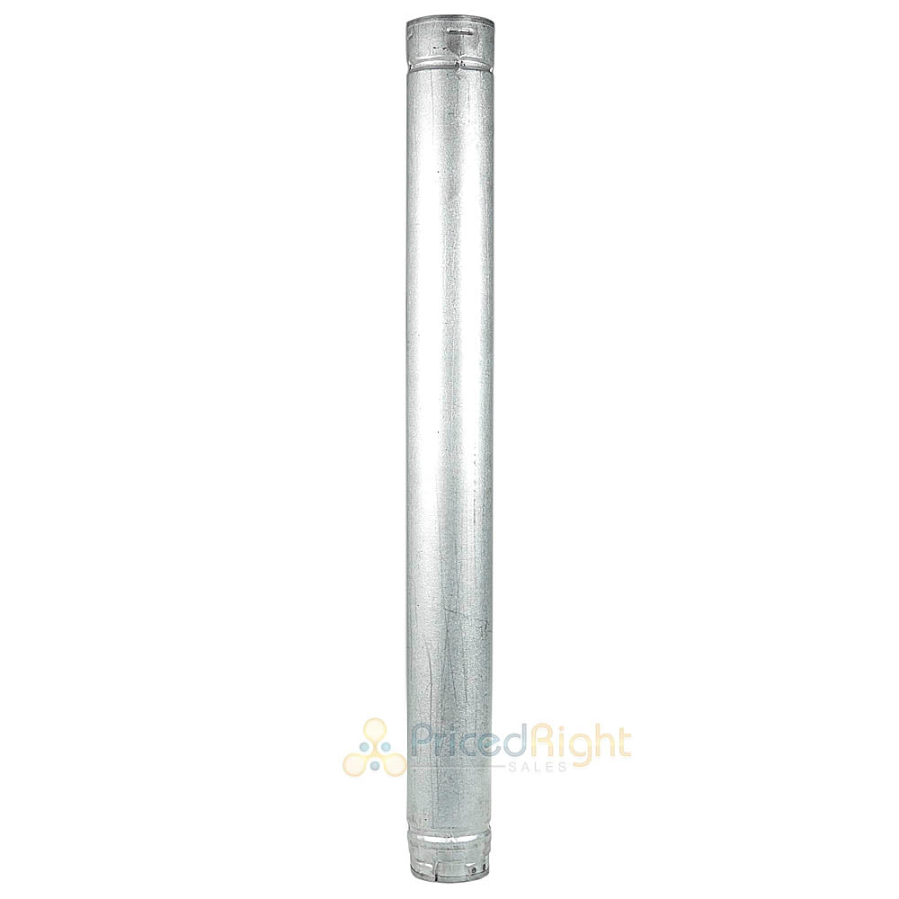 Comfortbilt 36" x  4" Long Pellet Vent Double Wall Stainless Steel Pipe 33036