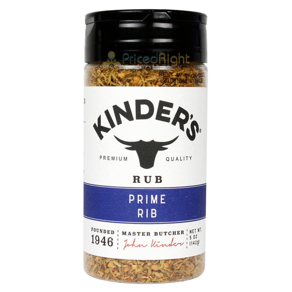 Kinder's Prime Rib Premium Rub for Beef Pork Lamb Wild Game Seasoning 23  Oz, Large - Foods Co.