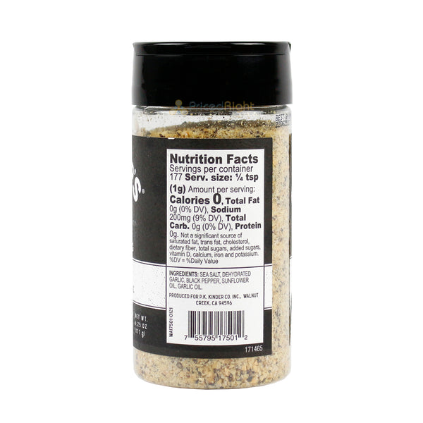 (4 pack) Kinder's The Blend Seasoning with Salt, Pepper and Garlic, 6.25oz