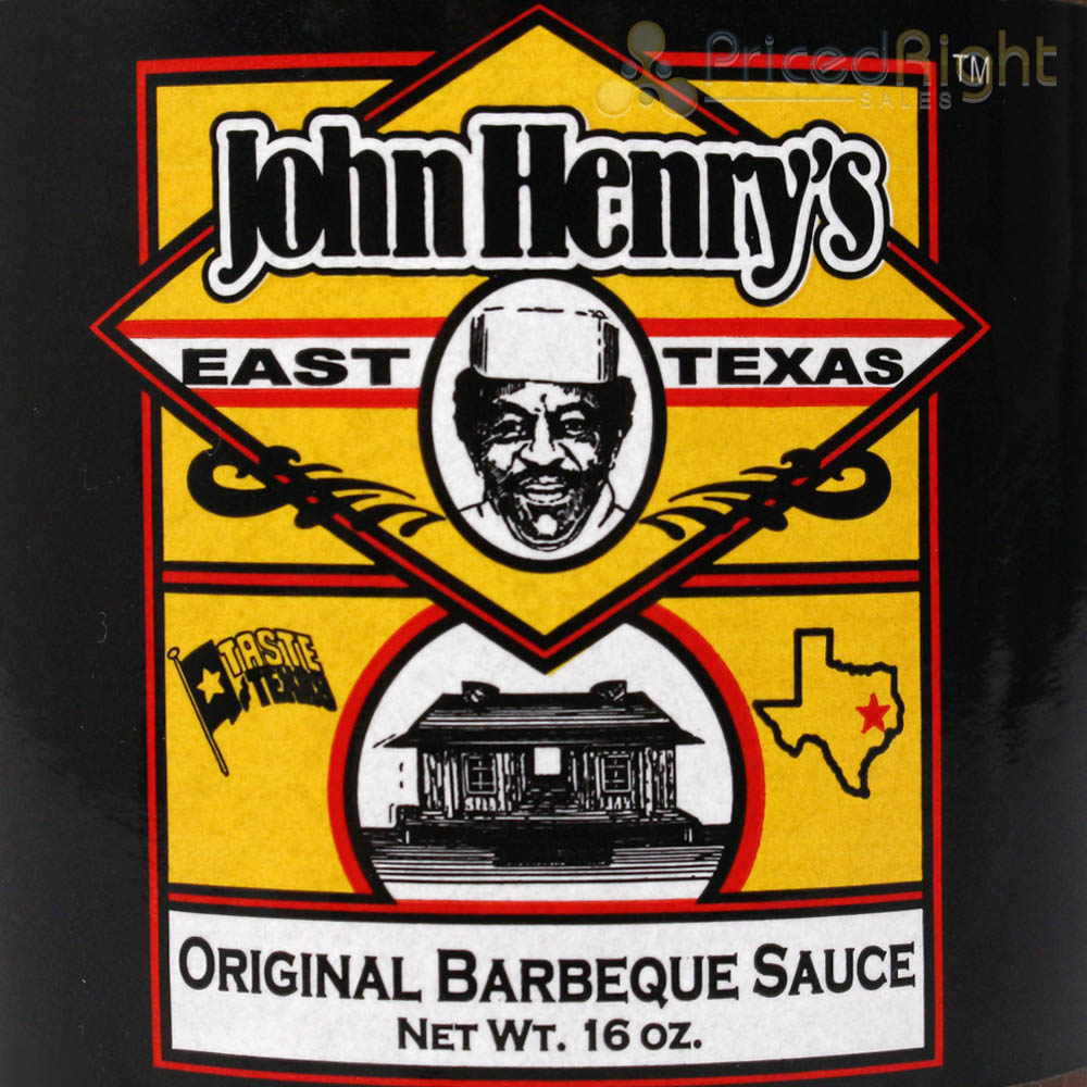 John Henry's Store Original East Texas BBQ Sauce 16 Oz Jar 55130