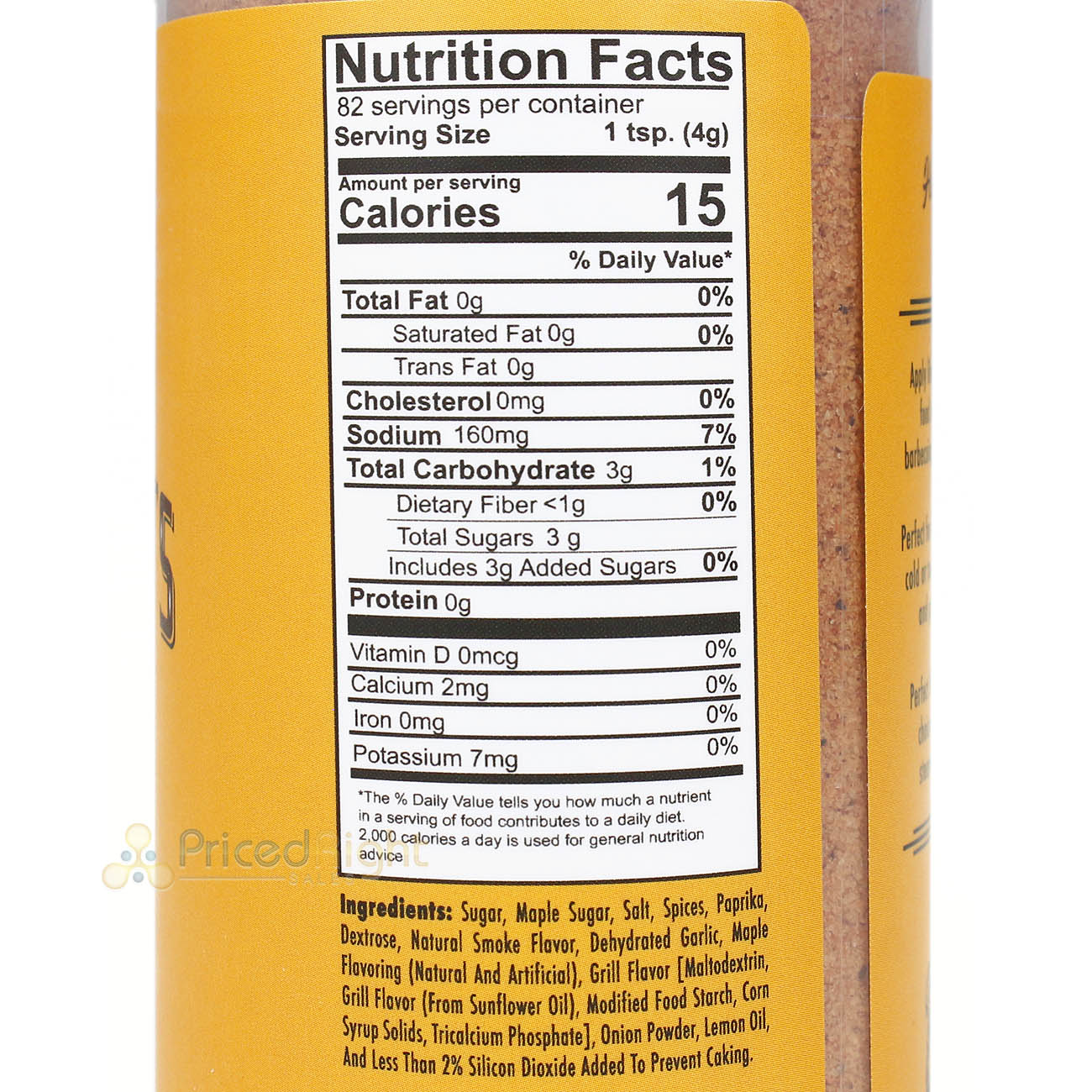 John Henry's Store Sugar Maple Rub Seasoning 11 Oz Bottle All Purpose 55151