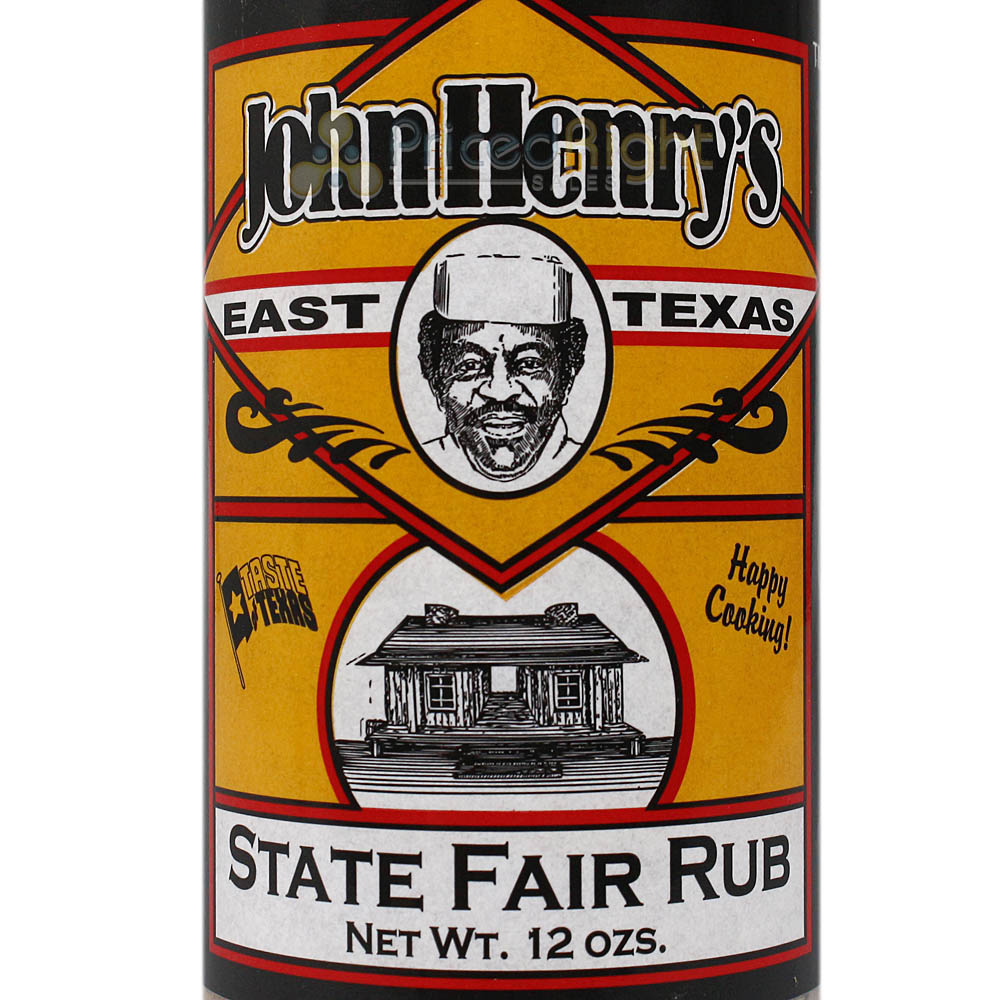 John Henry's Store State Fair Rub Seasoning 12 Oz Bottle All Purpose 55368