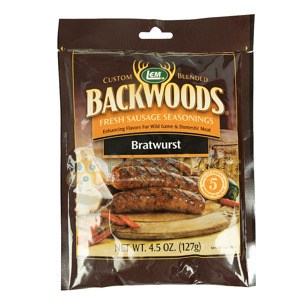 Sausage Seasoning 4.5 Oz Seasons 5 lbs of Wild Game Domestic Meats Bratwurst