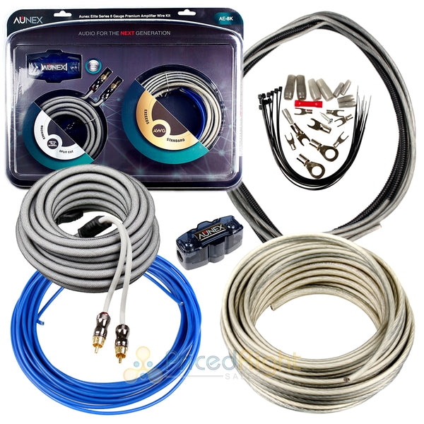 KICKER - AMPLIFIER INSTALL KIT WITH 6-GAUGE WIRE