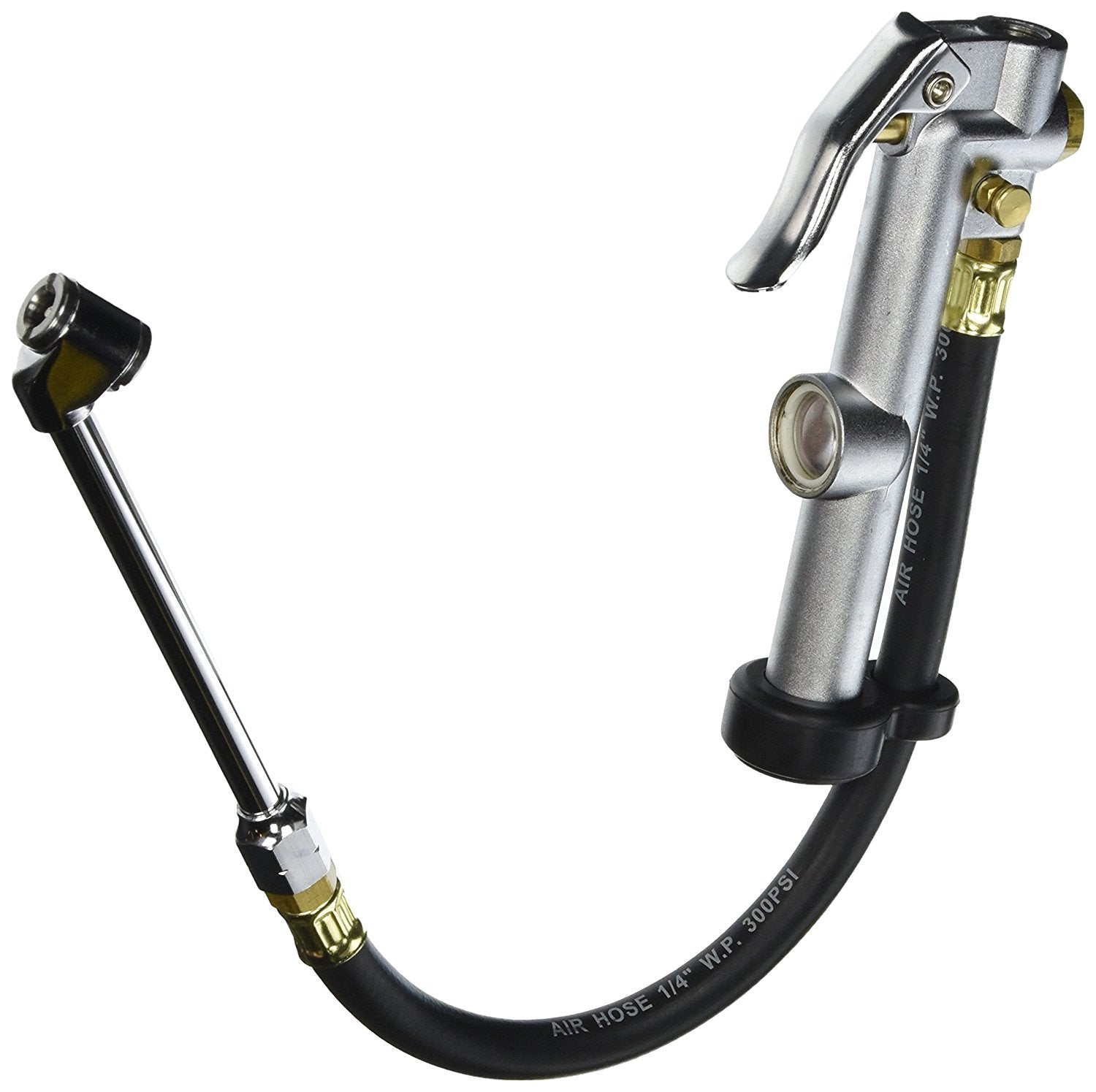 Dual Angle Deluxe Tire Inflator with Glass Sight Gauge Air Tool Legacy AL2050