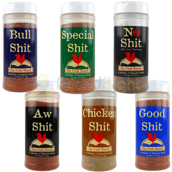 Big Cock Ranch 8 Oz No Shit Salt Free Seasoning All Purpose Gluten & M –  Pricedrightsales