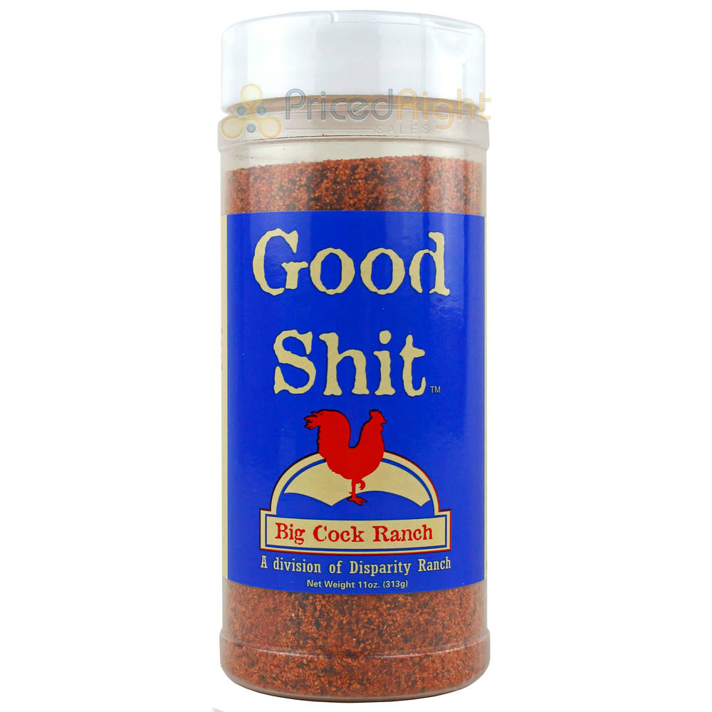 Big Cock Ranch 11 Oz Good Shit Sweet n Salty Seasoning All Purpose Gluten Msg Free