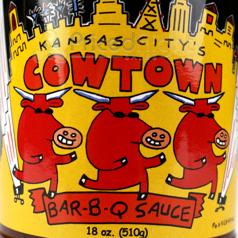 Original Barbecue Sauce 18 Oz Kansas City Style Award Winning Recipe Cowtown