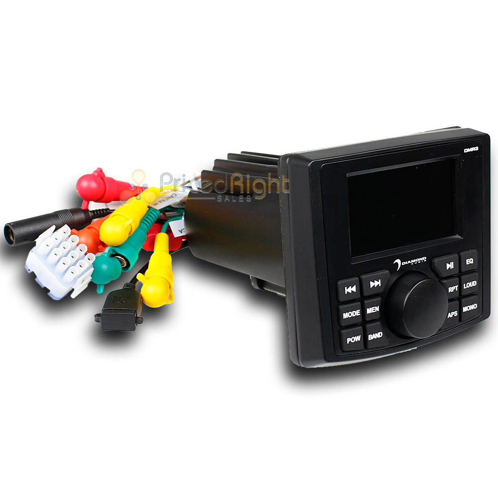 Diamond Audio All Weather Audio Player Receiver Motorsport DMR3