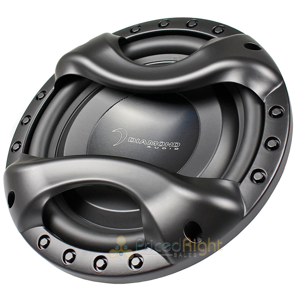 Diamond Audio 10" Shallow Mount Subwoofer 500 Watts Max Dual 4 Ohm DMD104SH