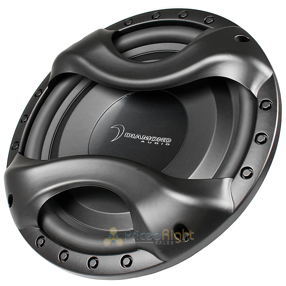 Diamond Audio 12" Shallow Mount Subwoofer 600 Watts Max 2 Ohm DMD122SH Single