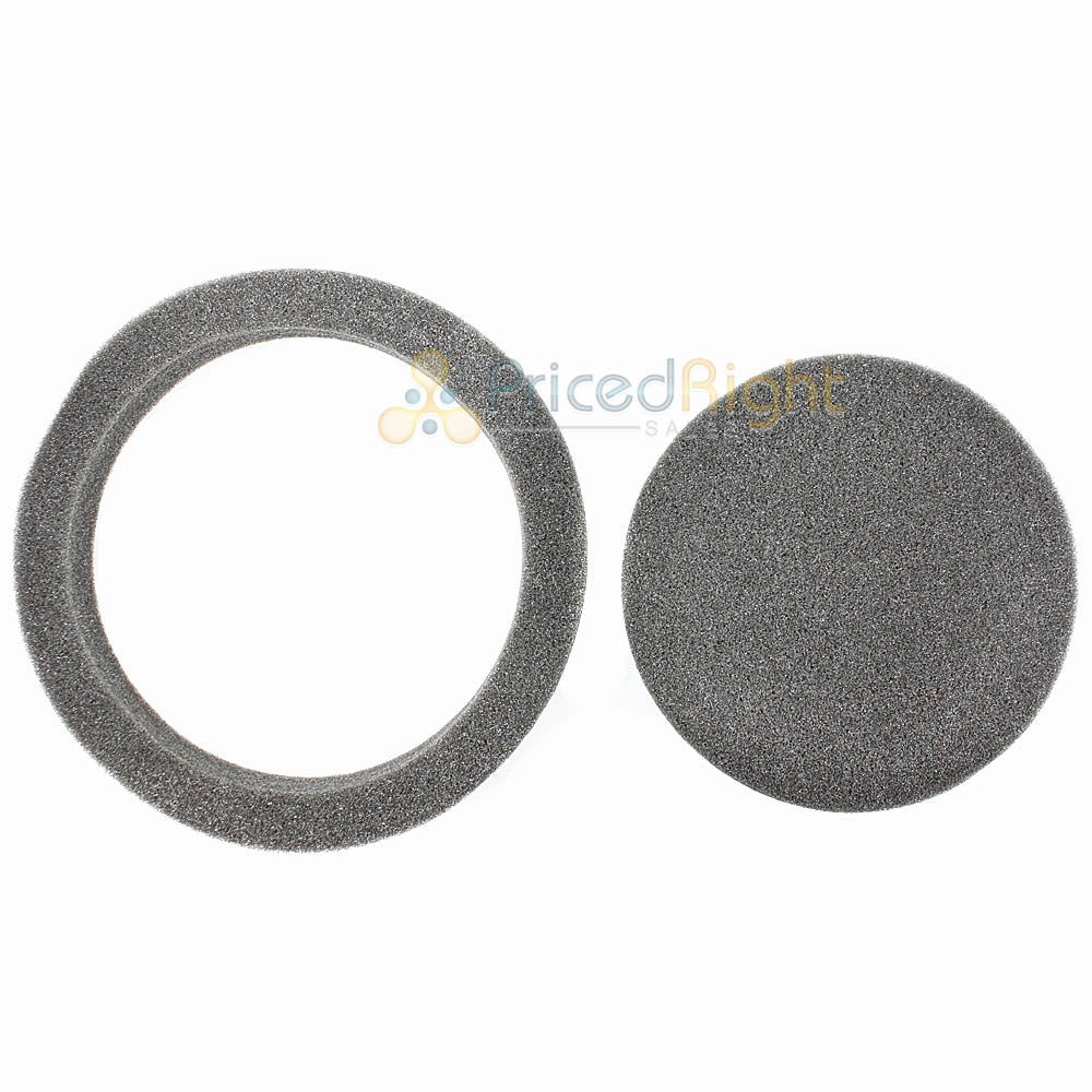 8" Car Door Speaker Foam Rings Blocker Soundproof Pair Car Audio DS18 DSFR8