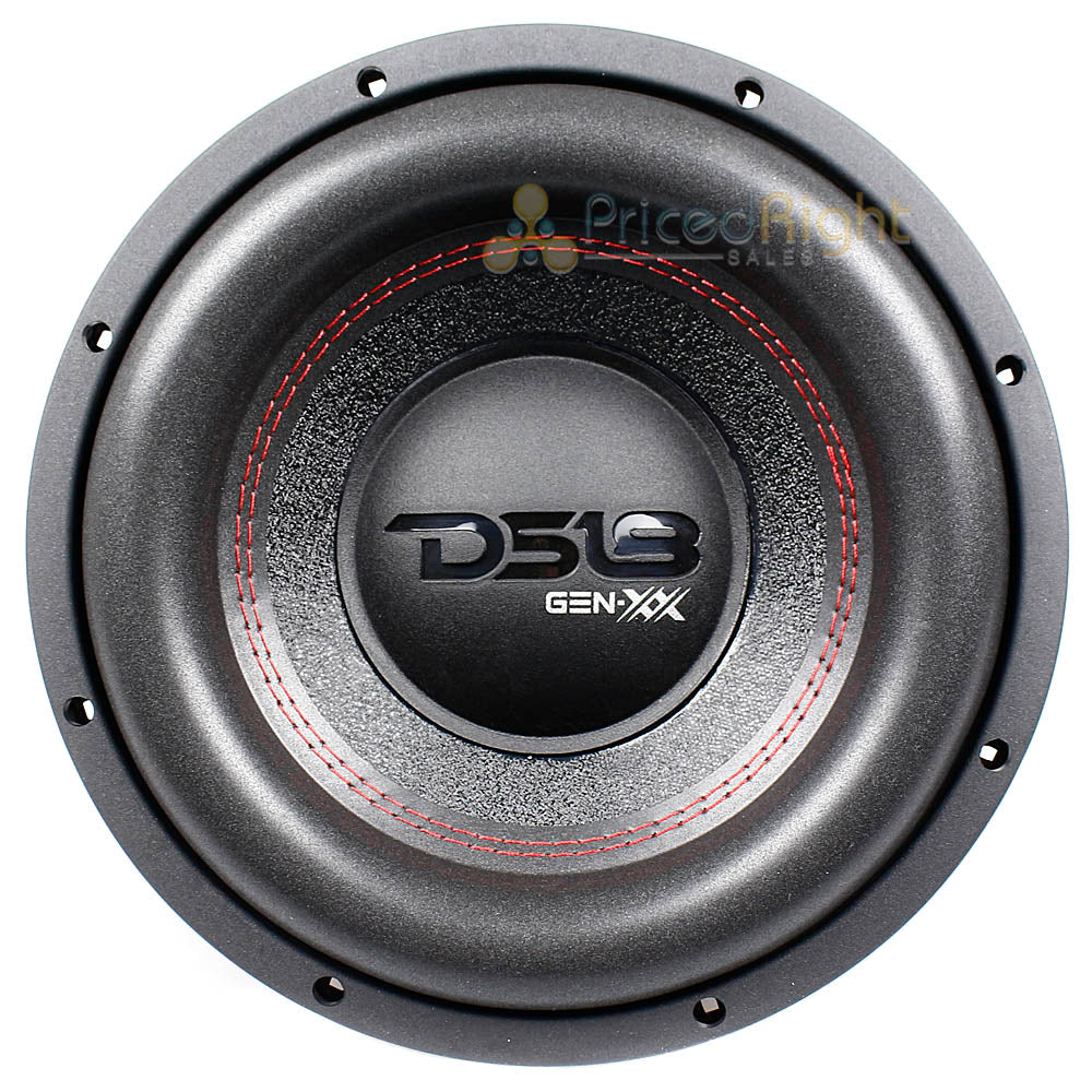 DS18 10" Subwoofer Dual 4 Ohm 1000 Watts Max High Excursion Sub GEN-XX10.4DHE