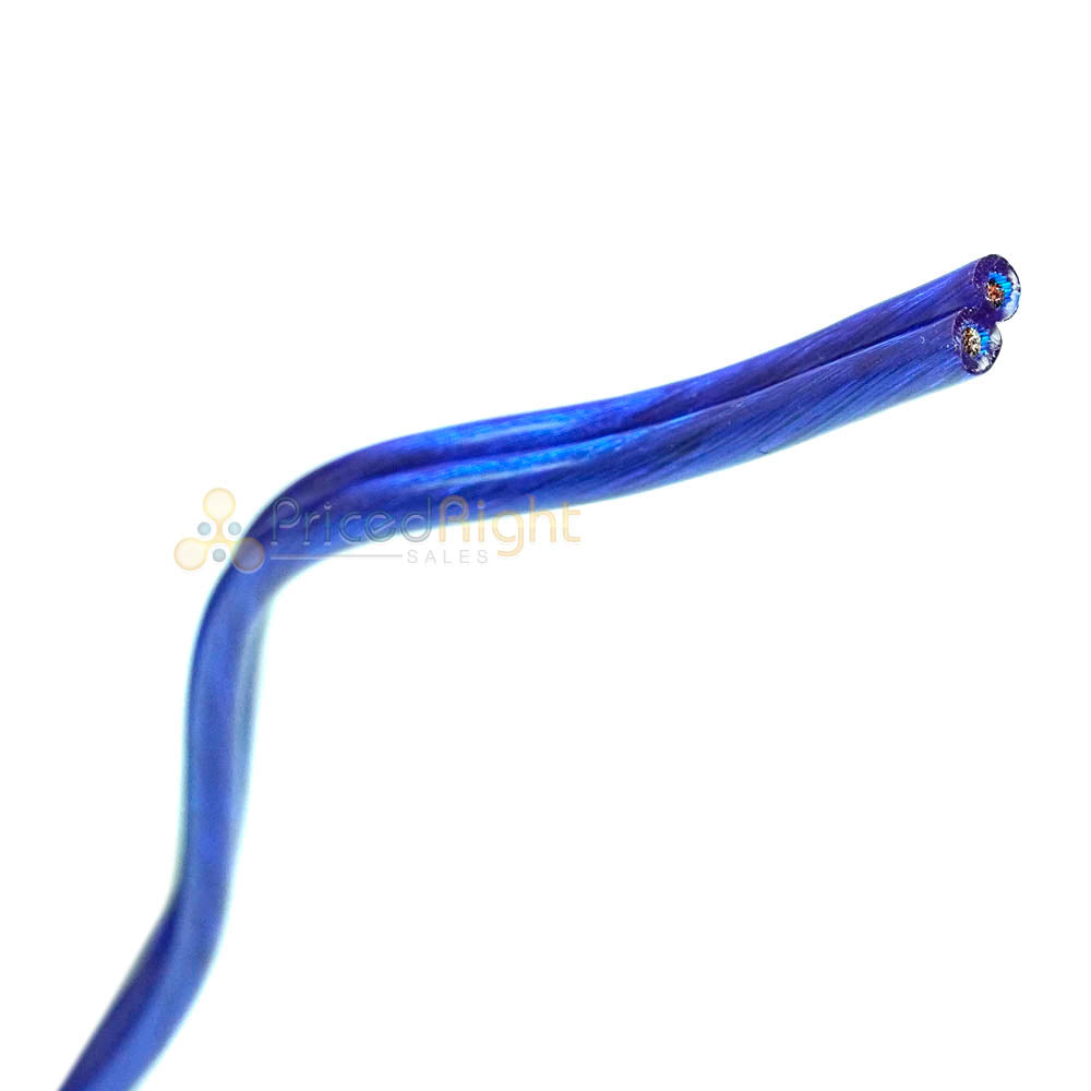 Scosche 14 Gauge 50 Ft Speaker Installation Wire CCA Car Audio Blue KS1450CS