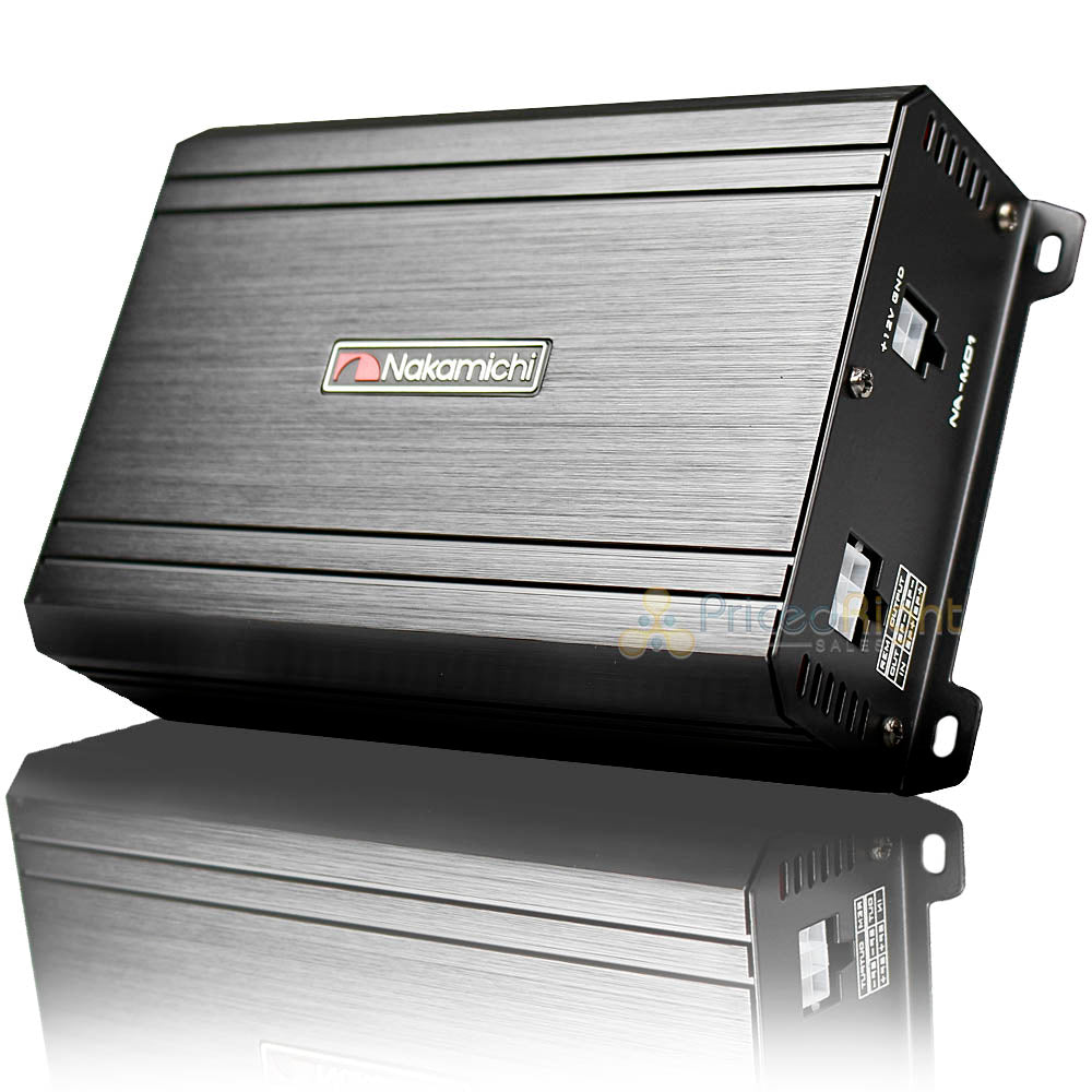 2100 Watts Max Monoblock Amp 2 Ohm Stable Class D Amplifier Nakamichi NAMD1 Mini