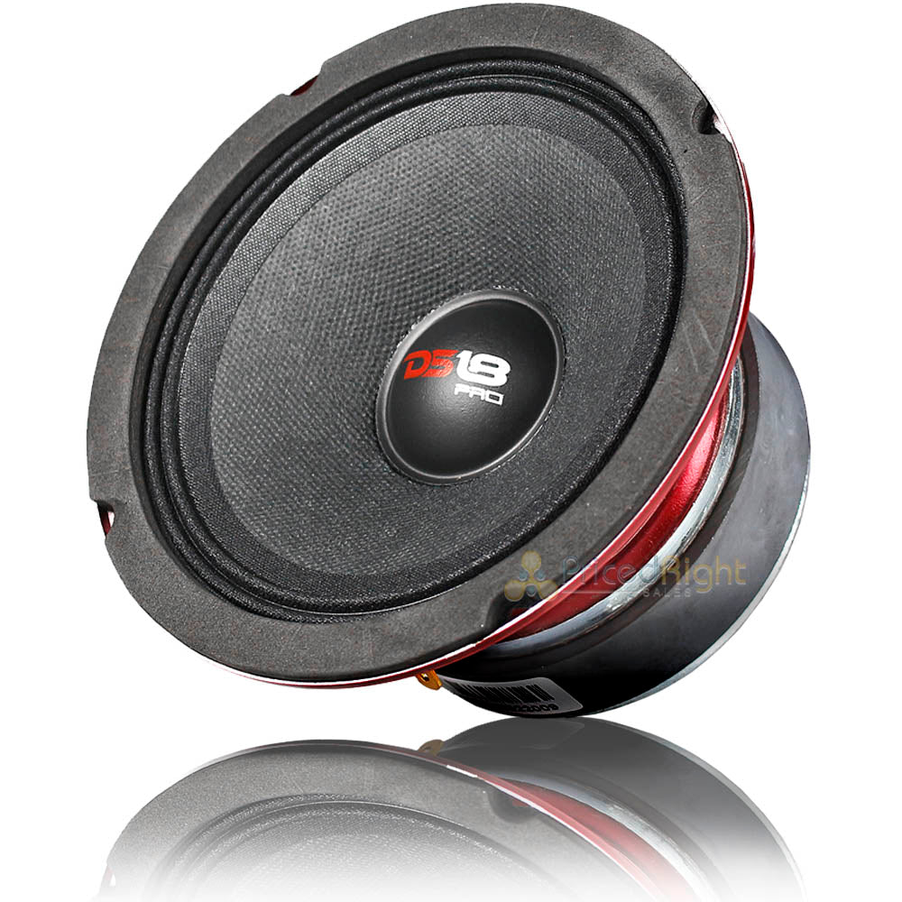 DS18 5.25 " Midrange Speaker 300 Watts Max Power 4 Ohm Car Audio Pro- X5.4M