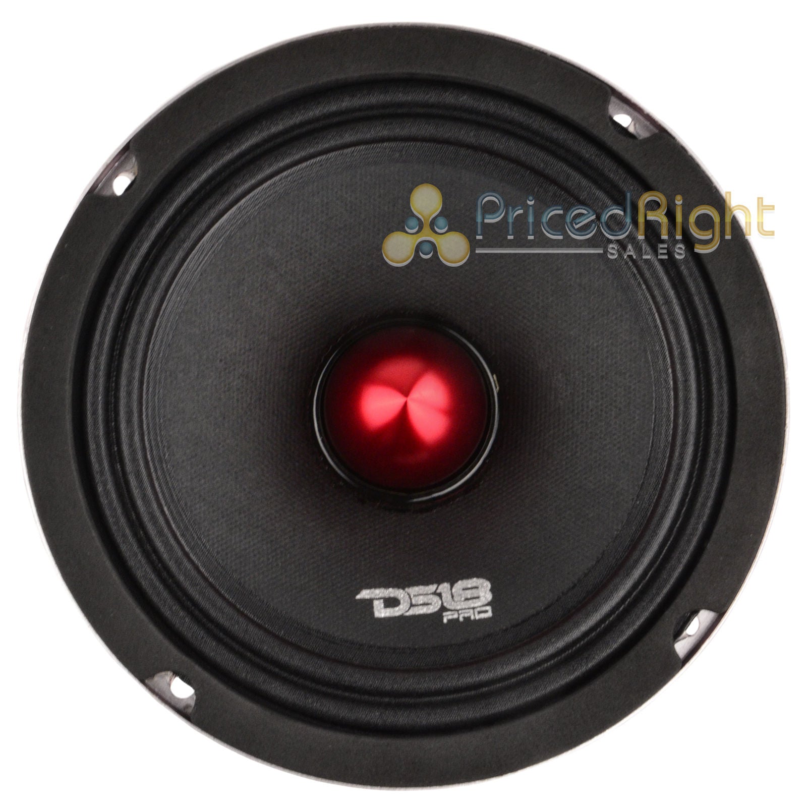 6.5" Midrange Speaker Loudspeaker With Bullet 4 Ohm 500W Max 1 DS18 PRO-X6.4BM